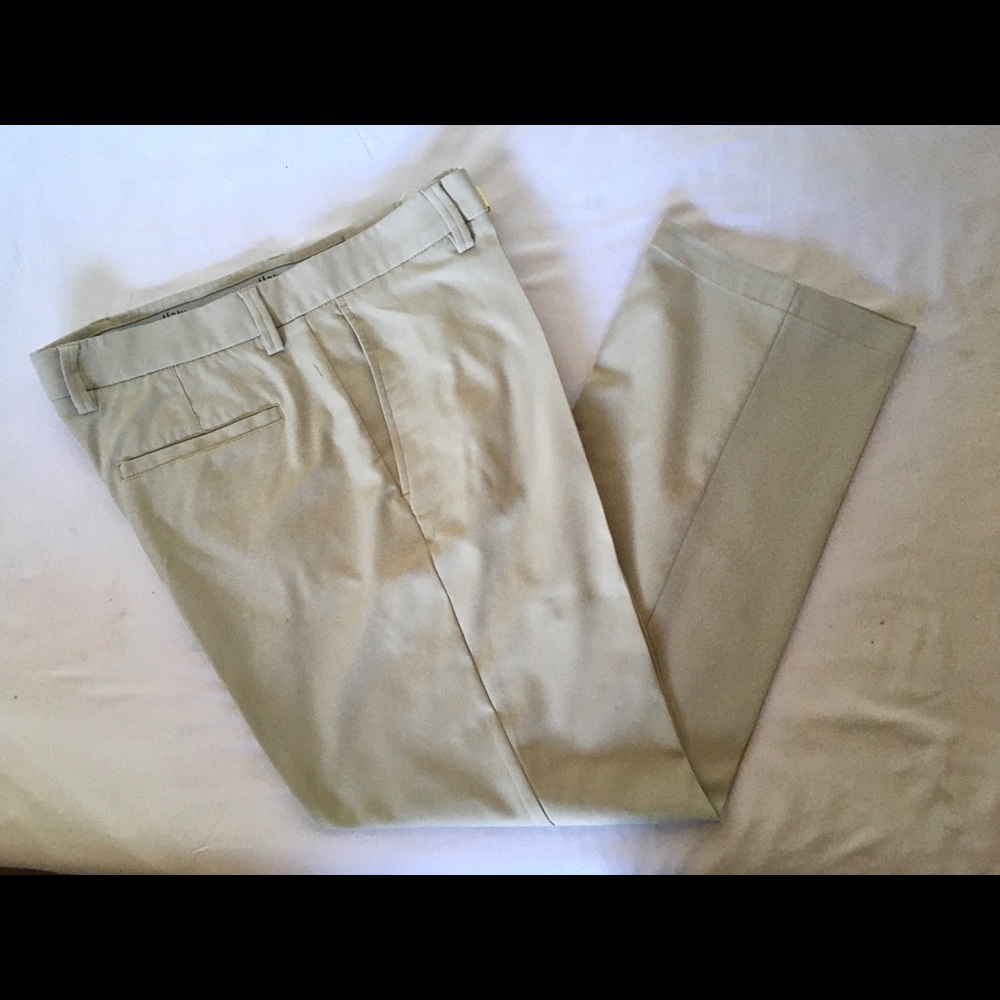 Callaway Golf 36x30 Tan Flat Front Straight Pants